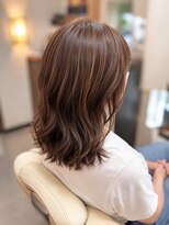 ナゴミ(NAGOMI)&nbsp;30代/40代/50代/ココアブラウン/コテ巻き/仙台