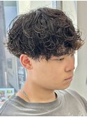 ニュアンスパーマニュアンスウルフ/ダウンバング/スペインカール