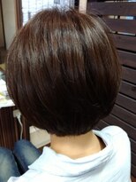 ラ テール バイ パーム ドゥ クープ(La Terre by perm de coupe)&nbsp;ふんわりエアリーなサラツヤショートボブ