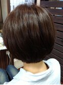 ふんわりエアリーなサラツヤショートボブ