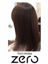 ヘアメイクゼロ 坂戸駅前店(hairmake zero)&nbsp;アドミオカラー　チャコール【hairmake zero坂戸店】