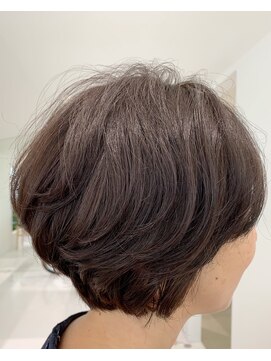 リラックスヘアーサロン ワッカ(Relax Hair Salon WAKKA) 前下がりボブ