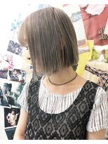 トロニー(TLONY) TLONY渋谷 hori プラチナブロンドボブ