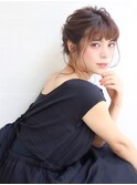 大人かわいいドレスヘア