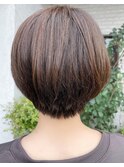 直毛さんにもおすすめフェミニンショート