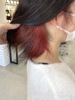 エマエコル(Emma ecole)&nbsp;Emma  ecole インナーカラー/レッドカラー/推しカラー by.木村