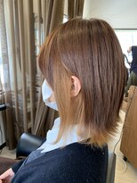 コアフィールフィス(COIFFURE fils)&nbsp;《見附　今町》ナチュラル　インナーカラー　ブリーチ