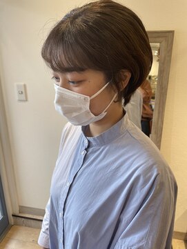 メルト 吉祥寺(melt) 【高塚栞里】20代30代小顔大人ハンサムショート 前下がり 丸み
