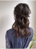Lien☆ヘアセット×パーティーセット×ハーフアップ