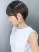 【morio池袋】綺麗でかっこいい黒髪ショート♪
