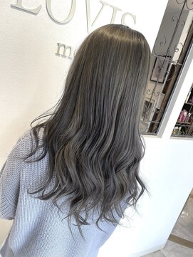 ラビス 浦和(Lovis) デザインカラー/レイヤーカット/ウェットヘア/夏のヘアアレンジ