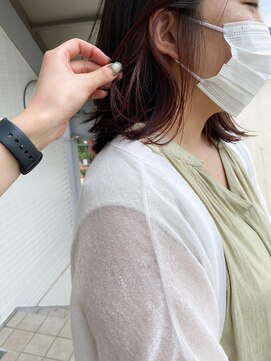 オーシャン(Ocean) ［OCEAN Hair&Life 水田成美］ニュアンスカラーモーブピンク☆