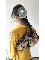 ヘアーアンドエステティック ヴェリス(hair&esthetic Velis) 【Velis】成人式編み下ろしセット♪