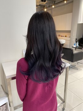 アライブ ハラジュク(ALIVE harajuku) ブルーラベンダーグラデーションカラーryota