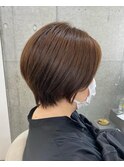 ショートボブ/イメチェンヘアスタイル/30代40代50代/SAORI