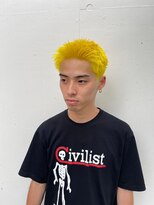 メリケンバーバーショップ フクオカ(MERICAN BARBERSHOP FUK)&nbsp;ハイトーンスパイキーショート