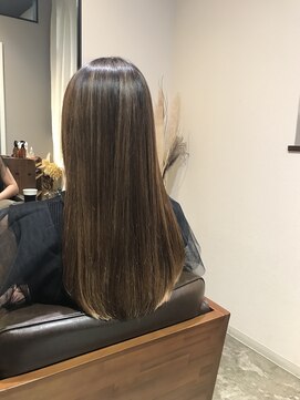 ワ ヘアー(wa-hair) ブリーチでも怖くない×ネオメテオストレート