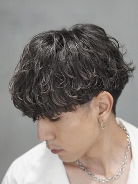 フィフス 渋谷(fifth) メンズマッシュ波巻きスパイラルパーマツイストスパイラルパーマ