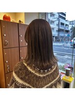 アルマヘアー(Alma hair by murasaki)&nbsp;◎顔まわりレイヤーのミディアムスタイル◎