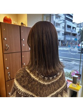 アルマヘアー(Alma hair by murasaki) ◎顔まわりレイヤーのミディアムスタイル◎