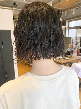 キャンバス 川崎(canvas.) ボブパーマ/横山大樹/川崎/美髪カラー/髪質改善/艶髪