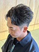 ニアウ 伊勢崎連取店(Niau)&nbsp;波巻きスパイラルパーマツイストスパイラルパーマシャドウパーマ