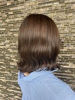 ヘアーアトリエ ラフェル(hair atelier Rafel)&nbsp;くびれボブ/アッシュベージュ/