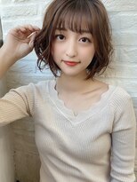 ヘアリゾート粋 新宿三丁目本店&nbsp;《前地　麻衣》ゆるふわショート