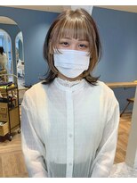 オグジュアリー 表参道(aux.) ウルフレイヤー×フェイスフレーミングカラー