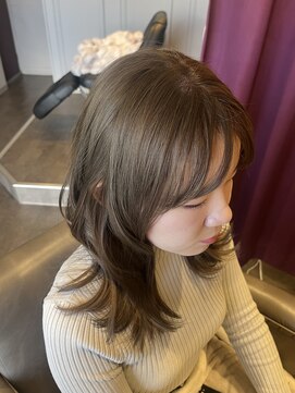 ソフ(soph) 透明感カラー柔らか可愛いセミロング