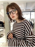 顔まわり×パーマスタイル