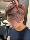 MENSピンクシャドールーツ　ダークアッシュ/韓国マッシュ