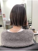 切りっぱなしボブ
