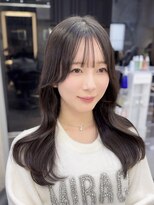ロンドアヴァントゥス 池袋(Lond aventus)&nbsp;韓国レイヤー/韓国風/ボブ/髪質改善/黒髪/ブリーチなし〔池袋〕