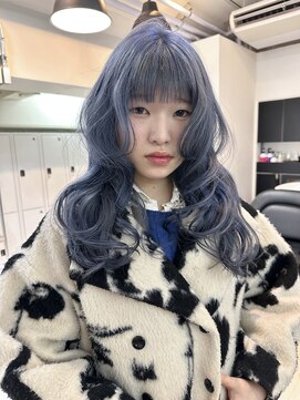 シェノン 表参道(CHAINON) 色落ちまで可愛い寒色カラー！