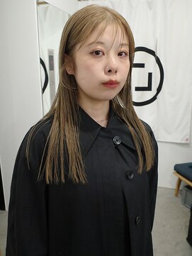 ワク(WAKU) 【WAKU】★ブリーチカラーイエローベージュ