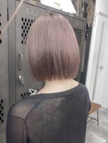 ギークス(GEEKS)&nbsp;【GEEKS渋谷】ピンクグレージュ/レイヤーボブ/20代30代/春夏ヘア