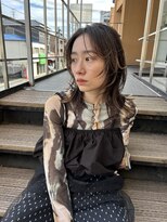 ハピネス 西大寺店(Happiness)&nbsp;ウルフカット レイヤー 顔まわりカット 小顔 顔まわりレイヤー