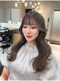チェリーブラウンホワイトグレージュ顔型別ヘアスタイル特集