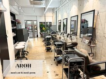 アロー 船橋店(AROH)の雰囲気（[船橋駅/MEN'S/メンズ/メンズパーマ/眉毛/ブリーチ/学割U24]）