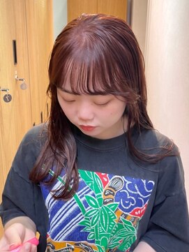 ガーデンヨコハマ(GARDEN YOKOHAMA) ワンカールデジタルパーマ/デジタルパーマ/アプリコットオレンジ