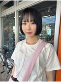ボブミニボブ黒髪ボブ