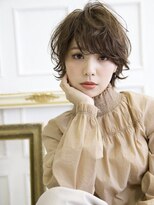 ソース 天王寺(SOURCE)&nbsp;艶髪♪透明感ブラウンベージュ×マッシュ