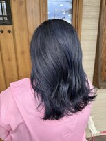 フゥカ 類家店(fuka)&nbsp;【暗髪でも透明感◎】ブルーブラック