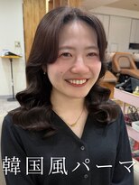 アミー 銀座(Ammy) 韓国風パーマ/くびれヘア/コテ巻き風パーマ/パーマ