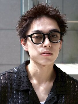 ラヴィズムバイフィフス 大宮店(LUVISM by fifth) 埼玉大宮駅スパイキーショート刈り上げピンパーマ短髪30代40代◆