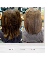エン(en)&nbsp;【美髪】髪質改善プレミアムストレート×ヒト幹細胞60%