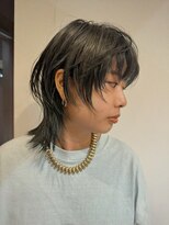 チヴォリ(CIVOLI)&nbsp;ウルフレイヤーショート×ブルーグレー