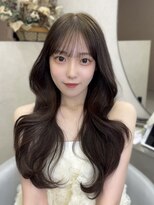 ラルムバイシー 新宿(LARME by Sea)&nbsp;アイドル×韓国ヘア×ブリーチなしオリーブベージュ