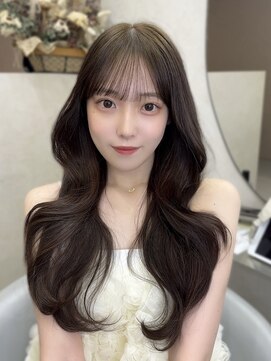 ラルムバイシー 新宿(LARME by Sea) アイドル×韓国ヘア×ブリーチなしオリーブベージュ